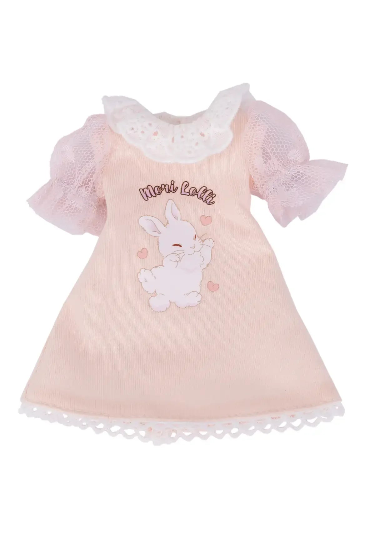 Bunny Dream Outfit for Mori Lolli Doll - Content