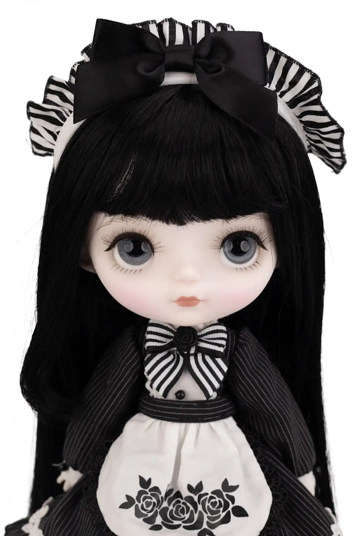 Gray Color Glass Eyes on Mori Lolli Night Bloom Doll