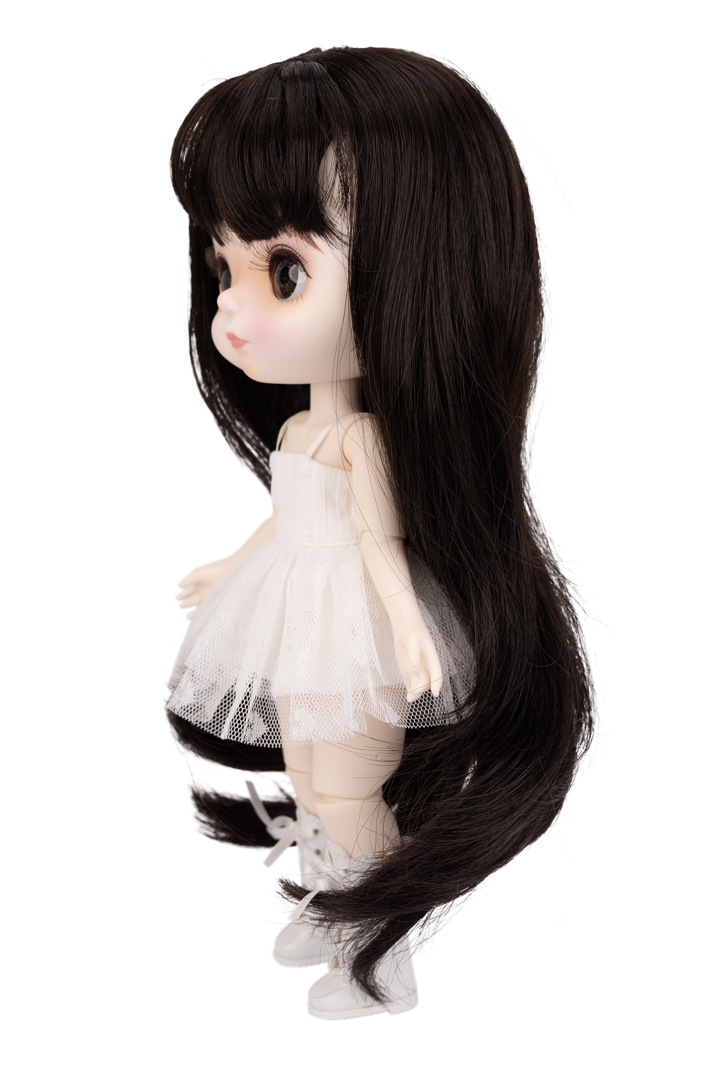 Extra Long Straight Bang Wig