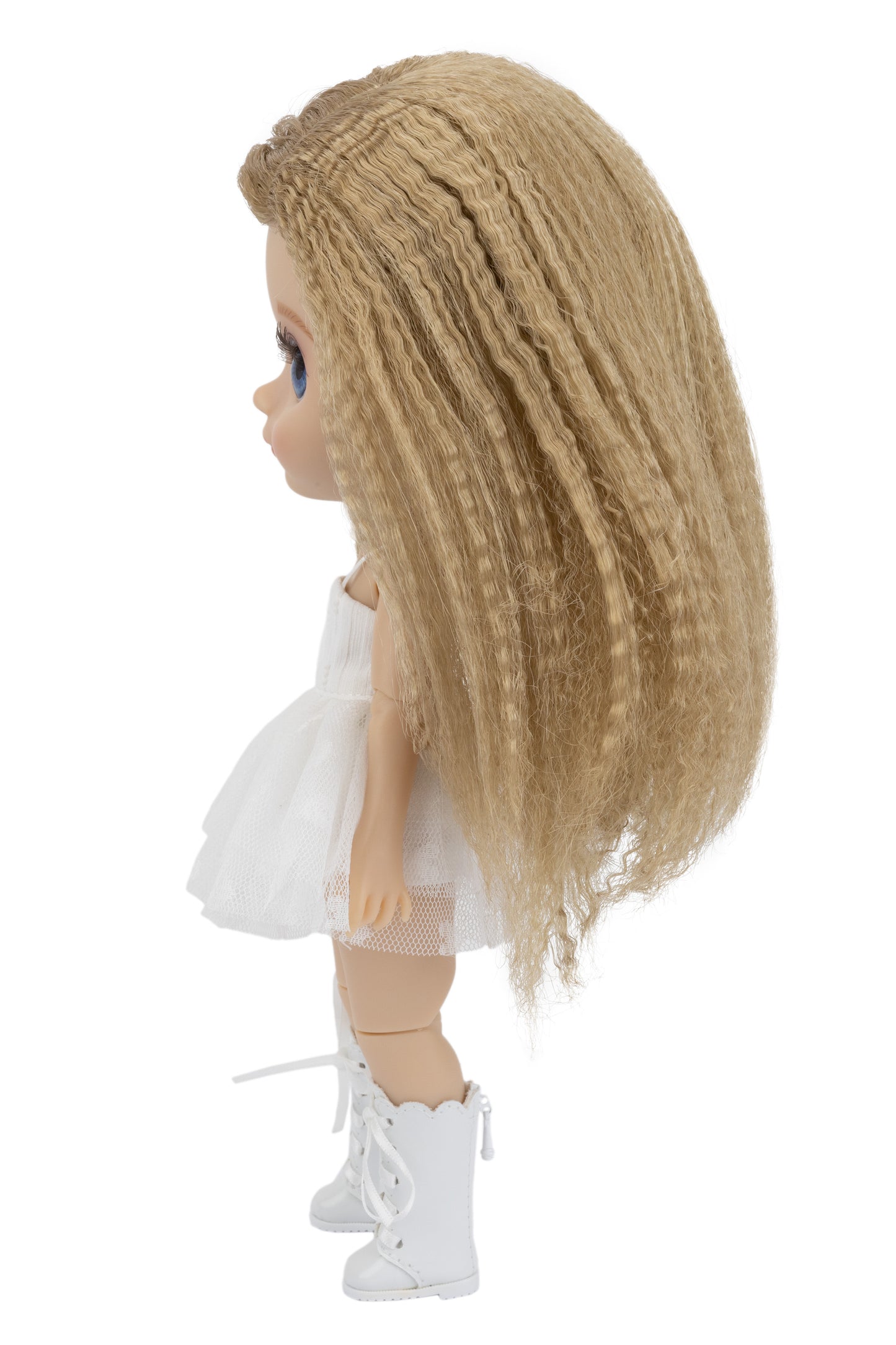 Small Curly Side Parted Wig