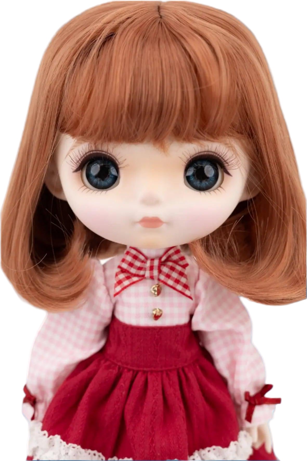 Dark Blue Eyes for Mori Lolli Dolls (Plastic Eyes) - On Strawberry Field Doll