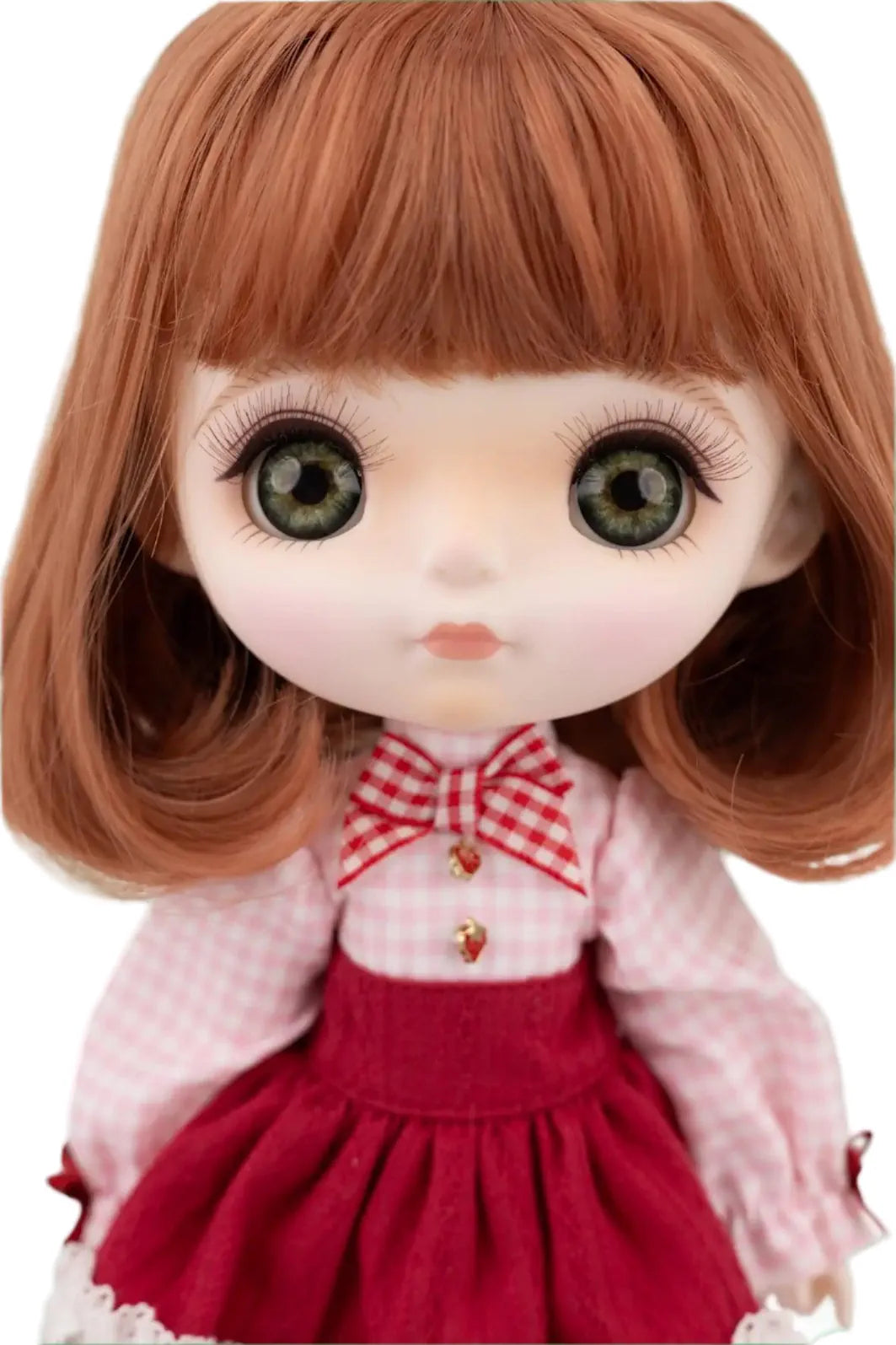 Green Eyes for Mori Lolli Dolls (Plastic Eyes) - On Strawberry Field Doll