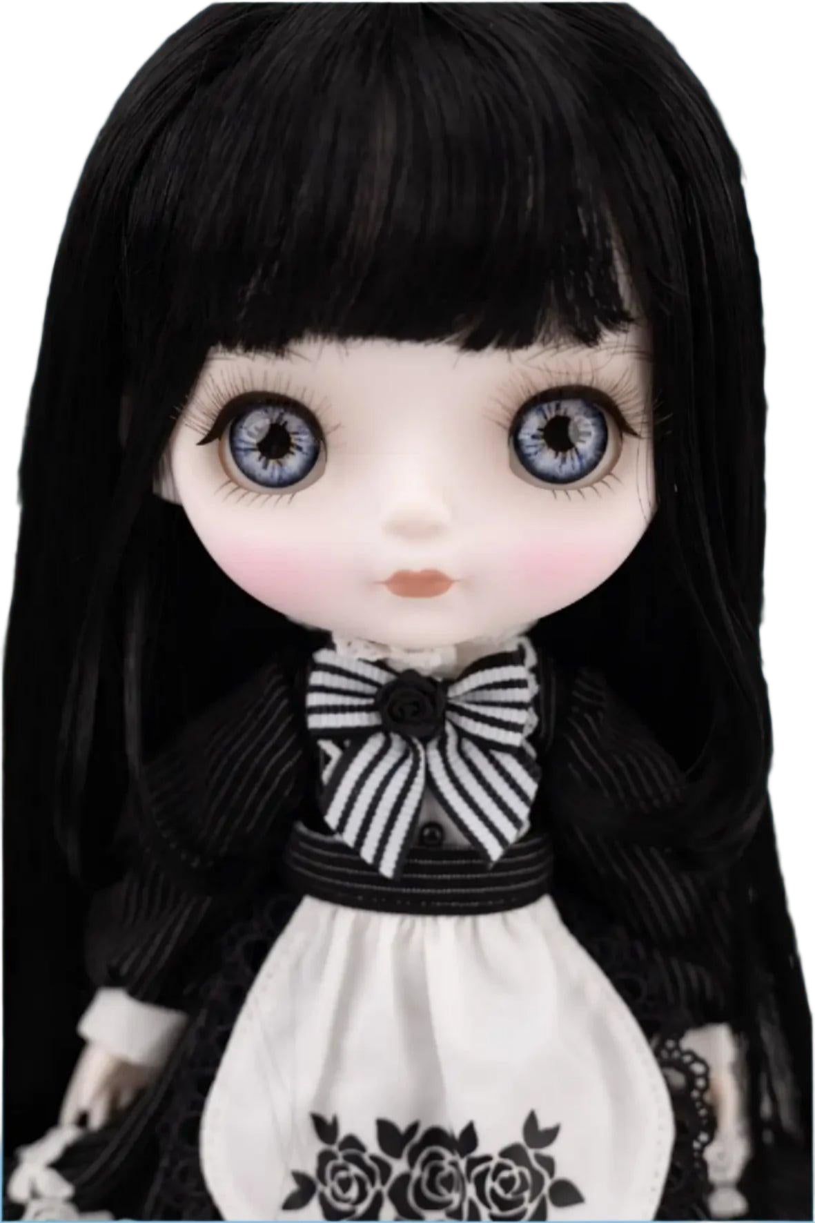 Light Blue Eyes for Mori Lolli Dolls (Plastic Eyes) - On Night Bloom Doll