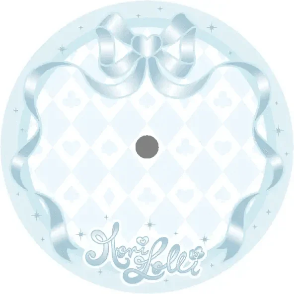 Doll Stand for Mori Lolli Dolls - Graphic - Blue Color