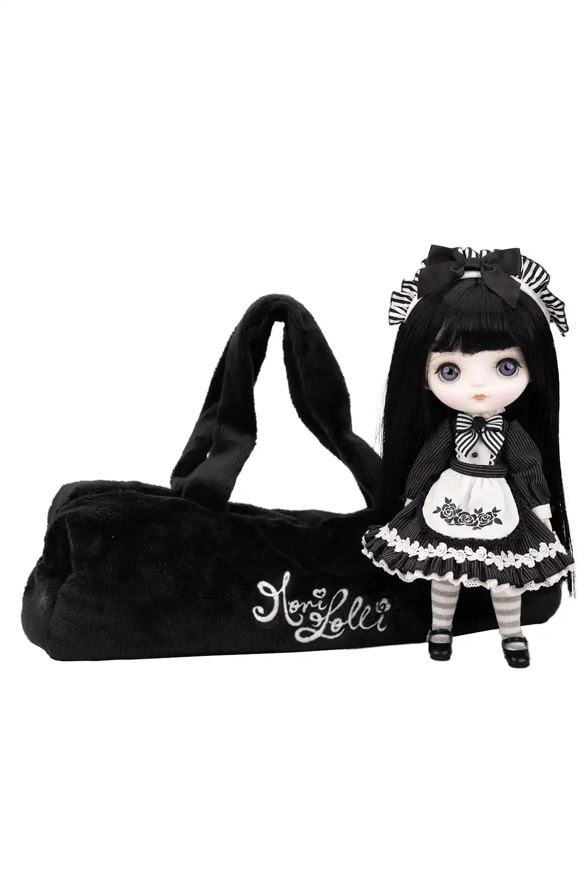 Mori Lolli Carry Bag - Black Color with Doll