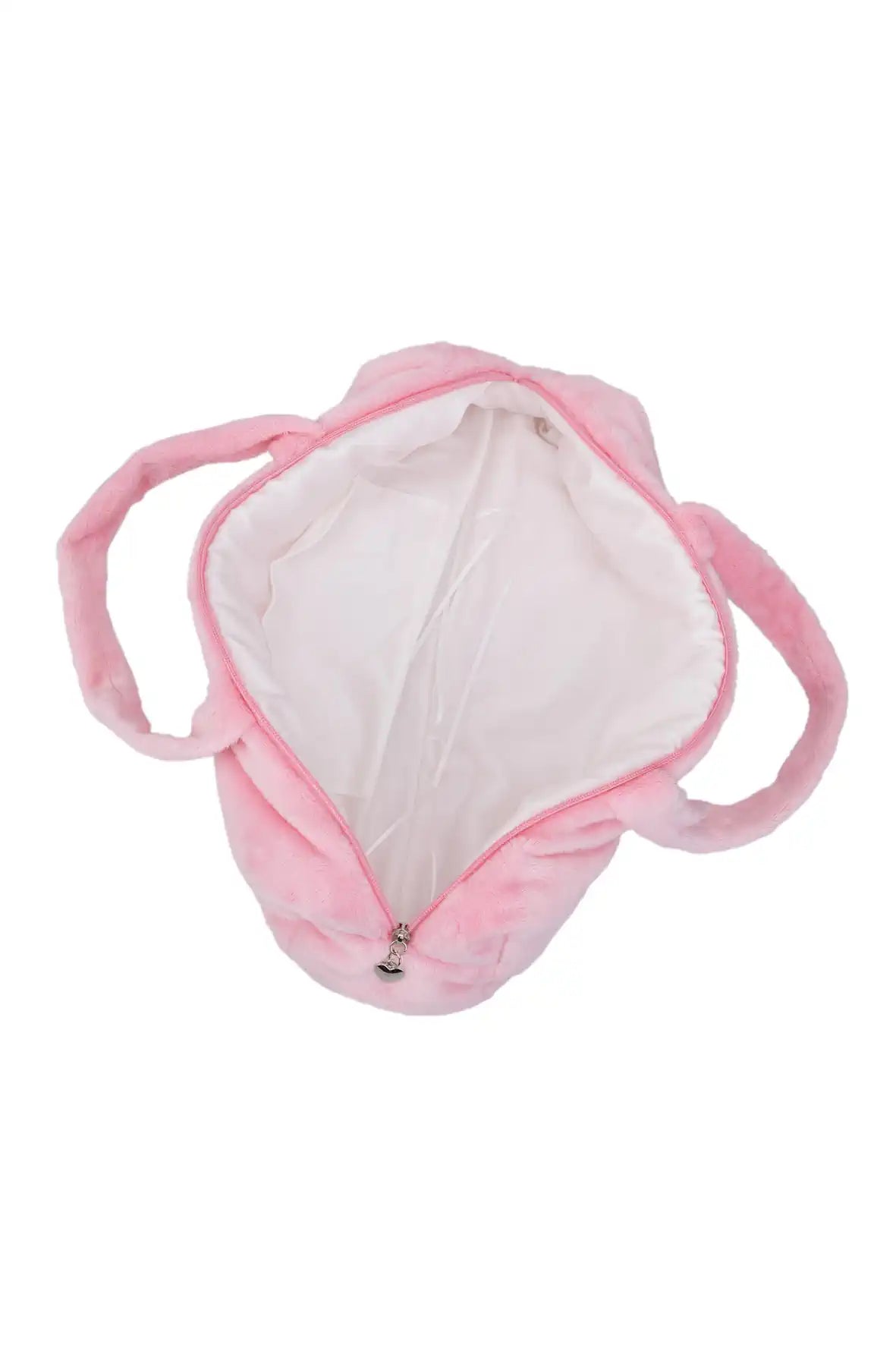 Mori Lolli Carry Bag - Pink color opened