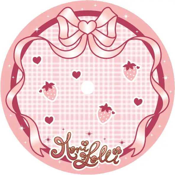 Doll Stand for Mori Lolli Dolls - Graphic - Red Color