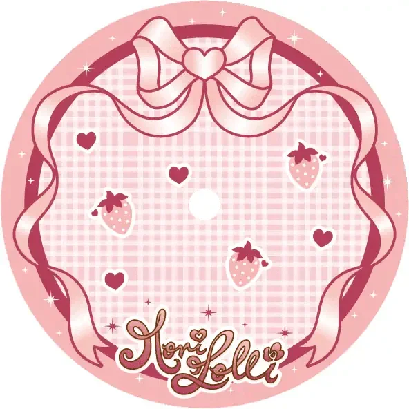 Doll Stand for Mori Lolli Dolls - Graphic - Red Color