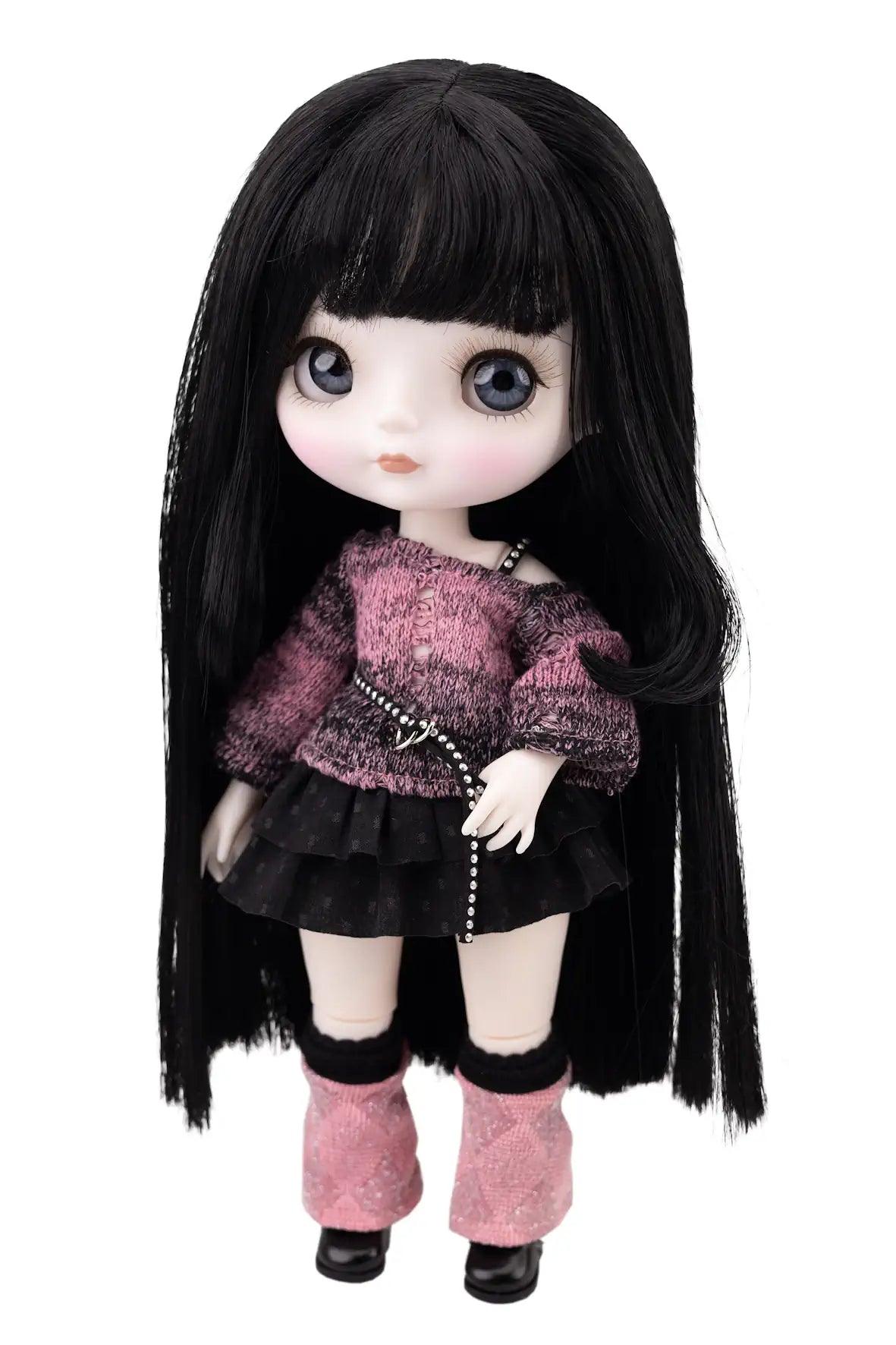 Pink Punk Outfit for Mori Lolli Doll - Post