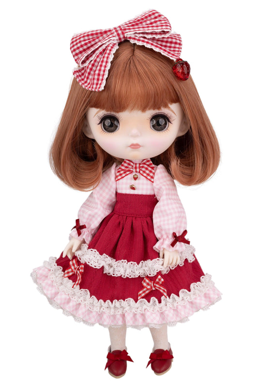 Mori Lolli - Strawberry Fields Doll Product Shot - Front