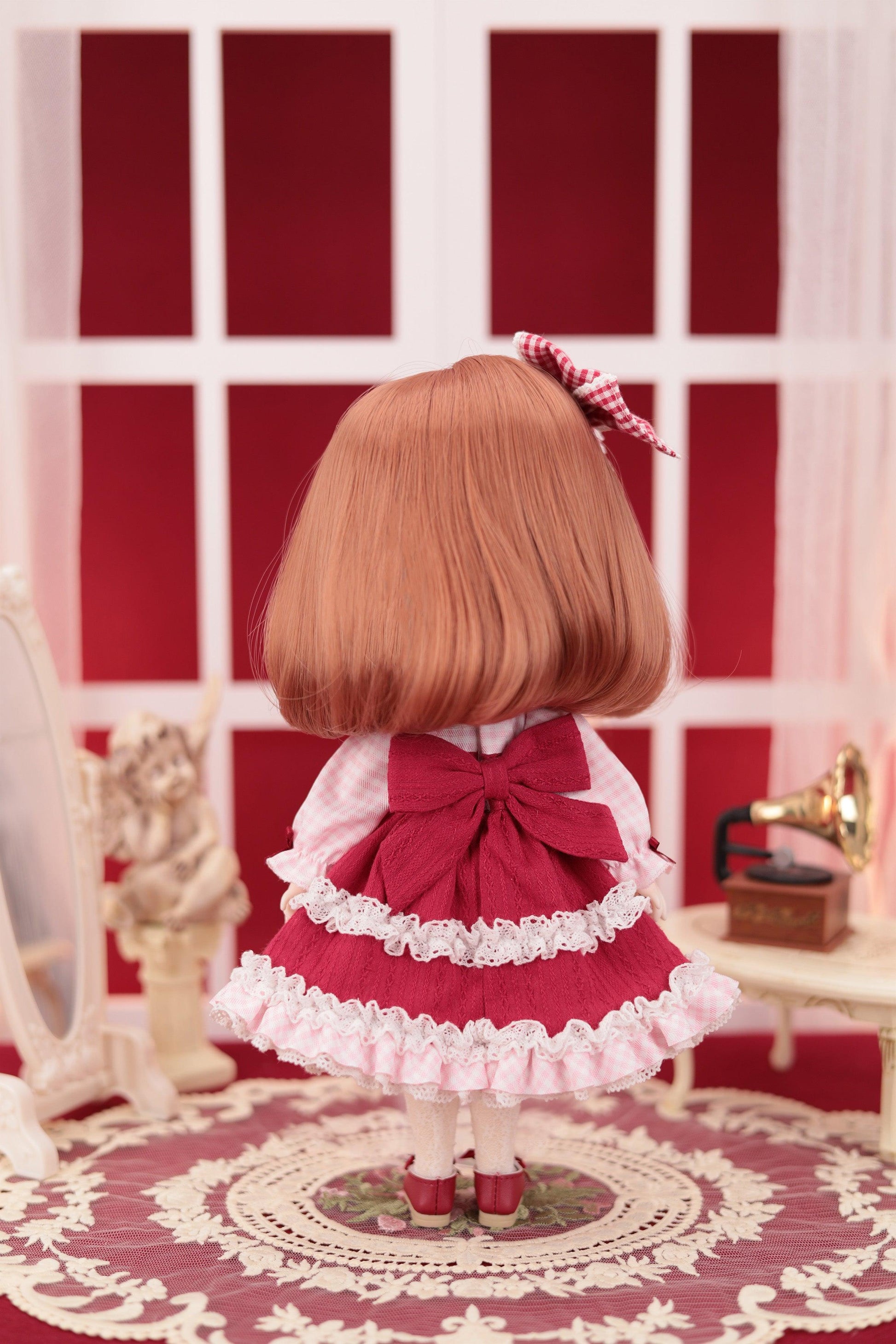 Mori Lolli - Strawberry Fields Doll - Image Photo - Back