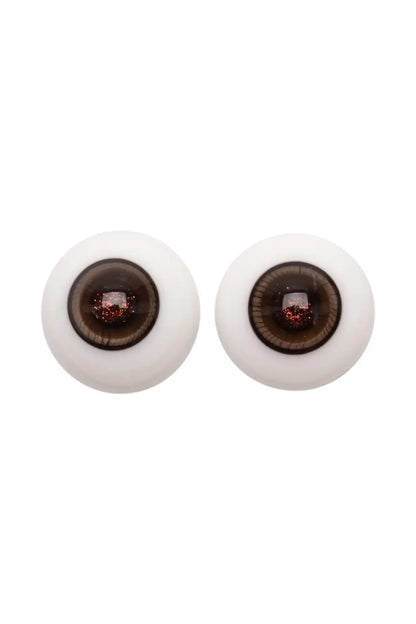 Mori Lolli Glass Eyes - Dark Brown