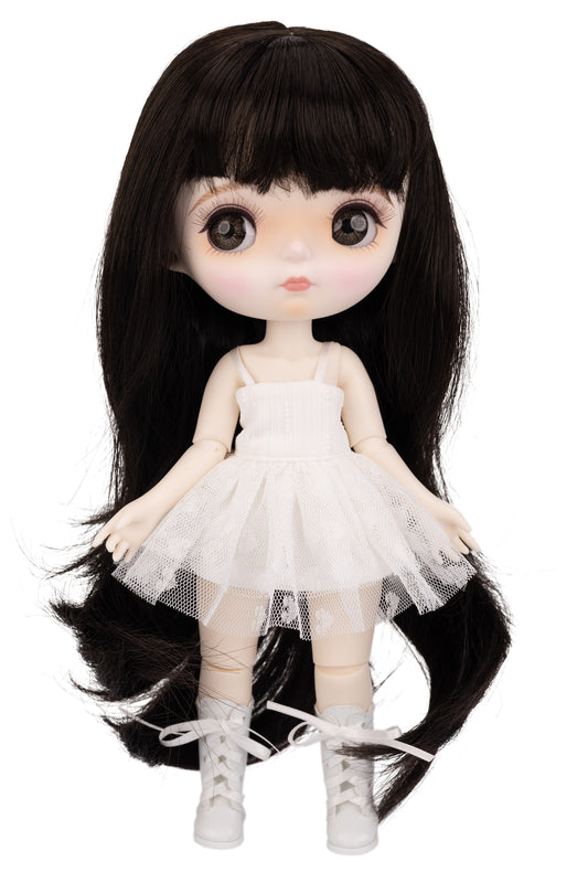 Extra Long Straight Bang Wig