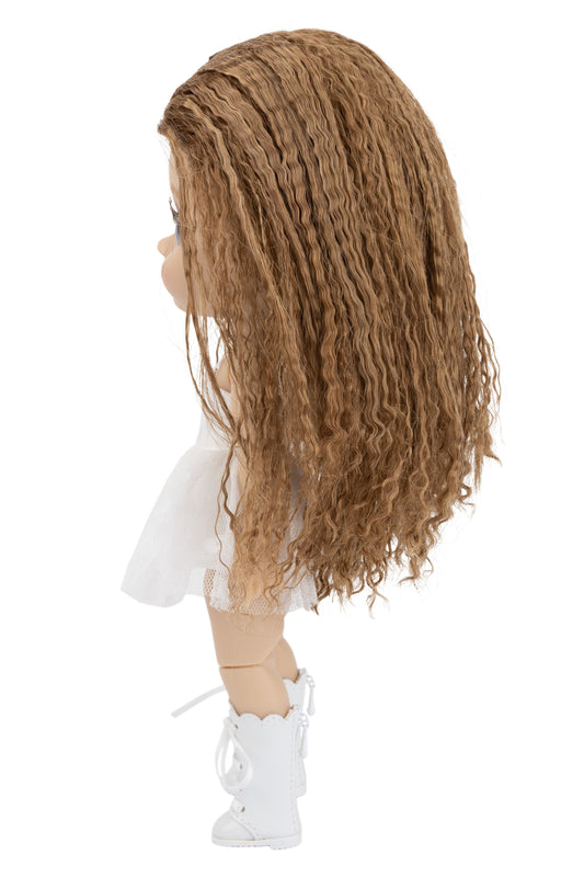 Small Curly Side Parted Wig