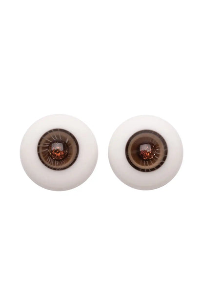 Mori Lolli Glass Eyes - Light Brown