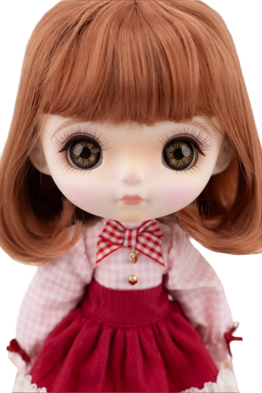 Light Brown Eyes for Mori Lolli Dolls (Plastic Eyes) - On Strawberry Field Doll