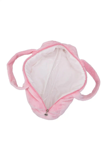 Mori Lolli Carry Bag - Pink color opened