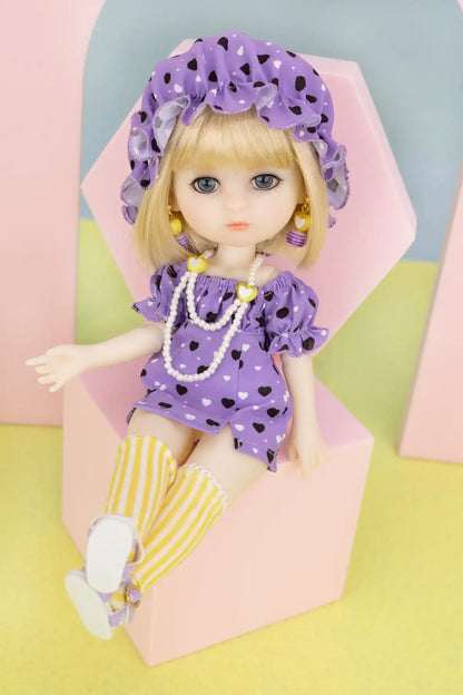 Luna Lily Violet Sweetheart Doll Product Shot with background-1