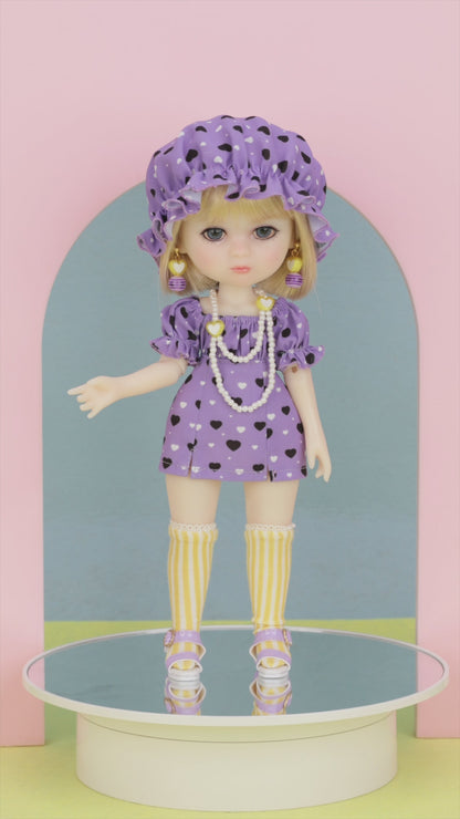 Luna Lily Doll Violet Sweetheart 360 degree video